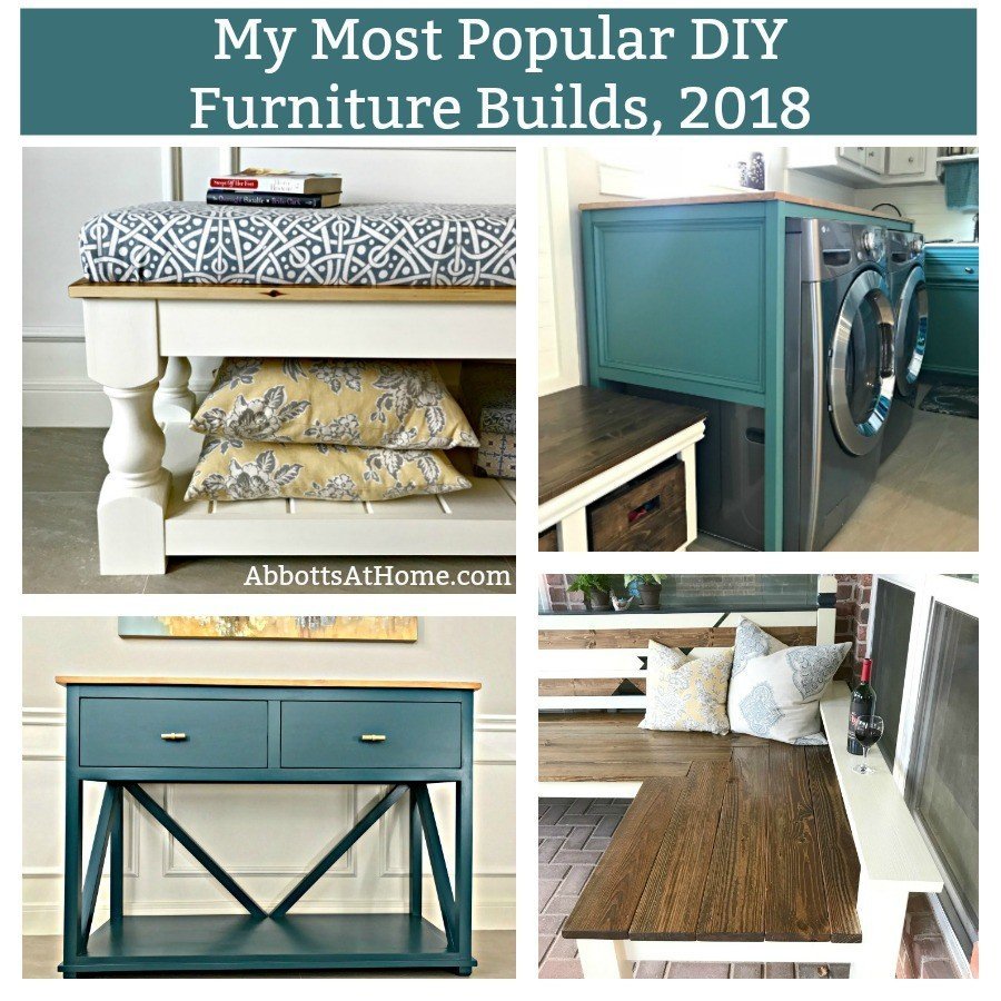 5 Most Popular DIY Furniture Builds of 2018 - Abbotts At Home DIY Furniture Products That Are Selling Fast